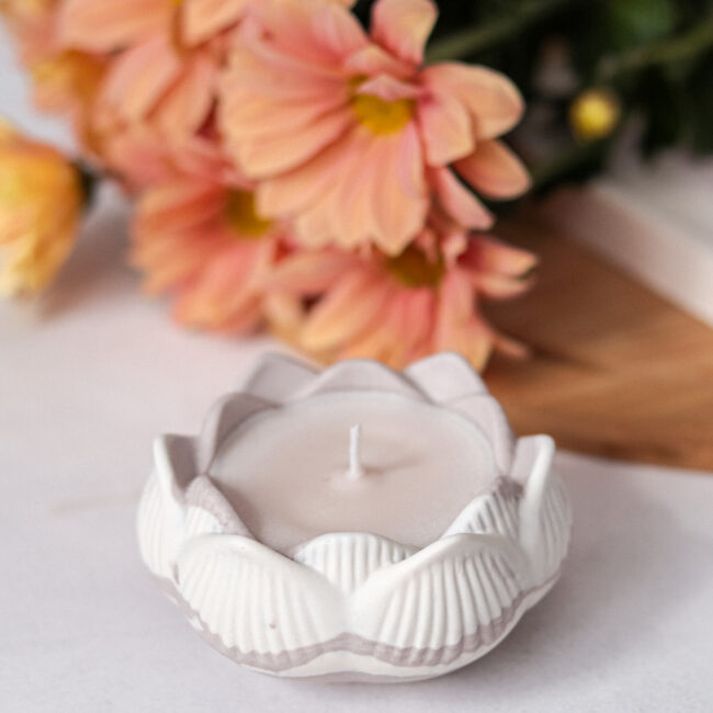 bougie coulée